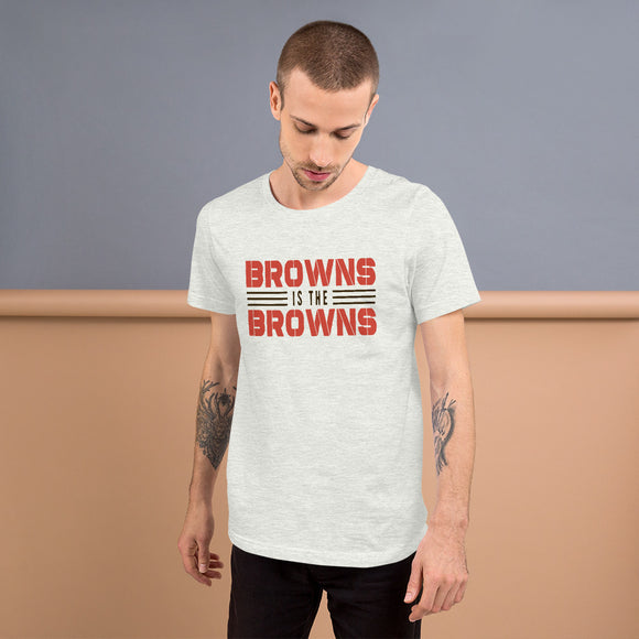 Browns is the Browns  - Tee in Ash